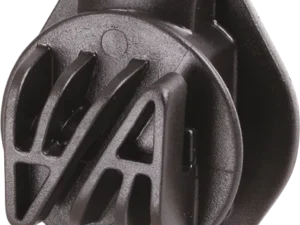 Patura Festzaun-Isolator für Draht in schwarz