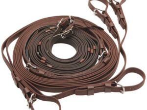 Zilco Z-Grip Zweispännerleine komplett braun